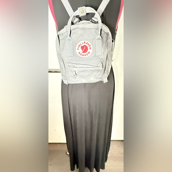 Fjallraven Kanken Classic Gray and Red Backpack - Picture 1 of 9